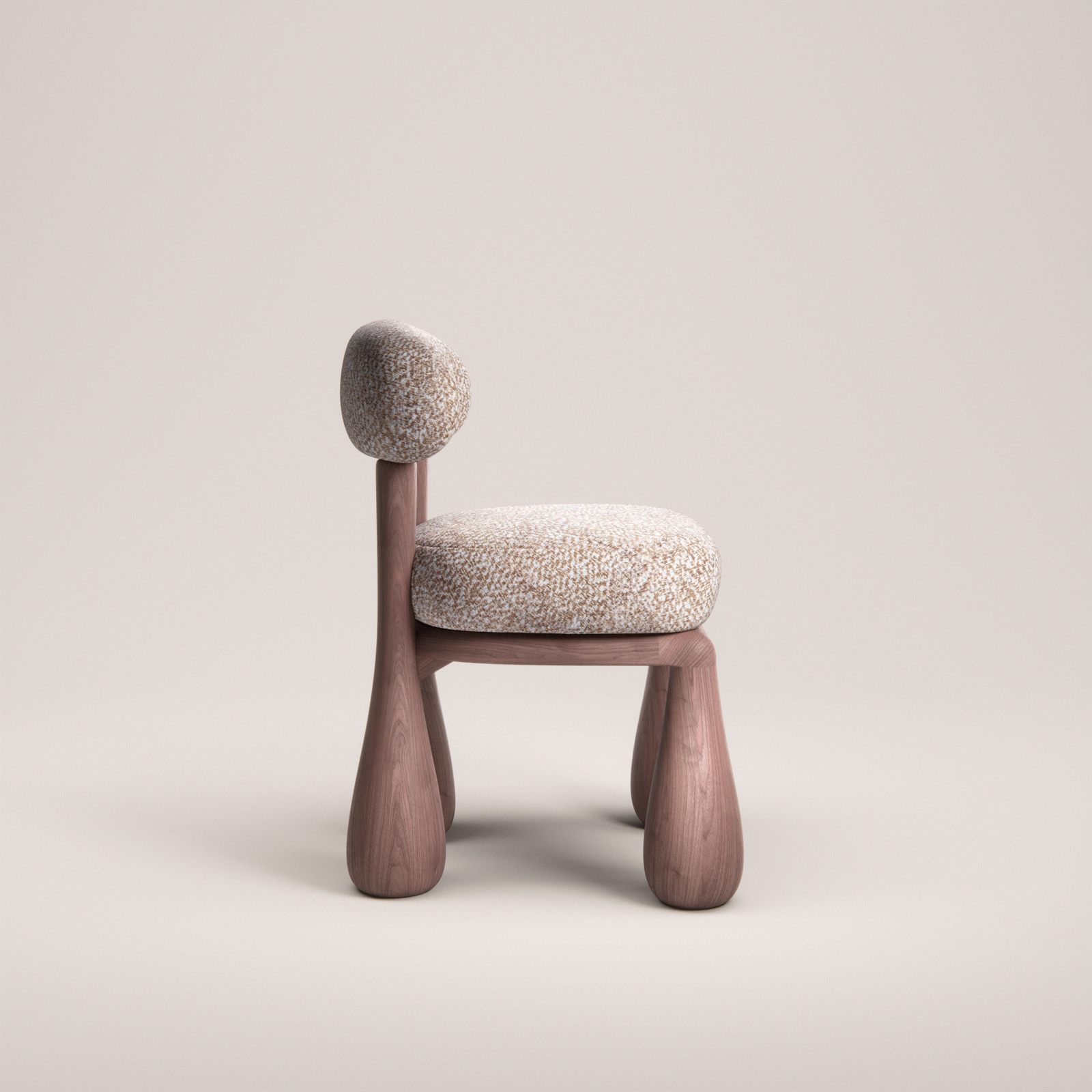 Chaise Luna - vue 3